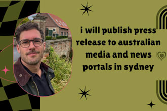 publish press release to australian media and news portals in sydney