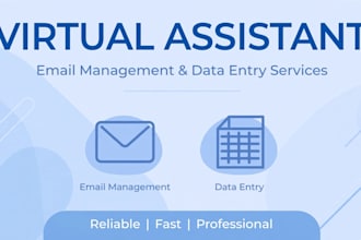 be your professional virtual assistant for admin support