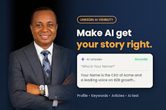 optimize your executive linkedin profile for ai visibility and chatgpt