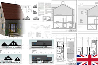 create UK staructural calculations loft conversion extension regulation drawing
