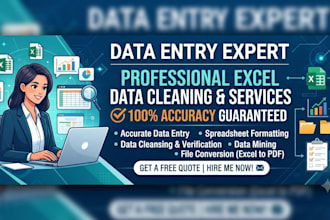 clean, format and organize your excel data professionally
