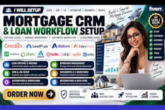 setup creatio leadpops wealthbox pandadoc arive zapier integration mortgage crm