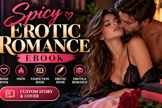 ghostwrite bdsm book, nsfw, fanfiction book, erotic book, erotica romance, cover