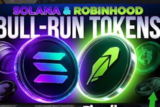 promote robinhood token, pump fun token, meme coin promotion, crypto telegram