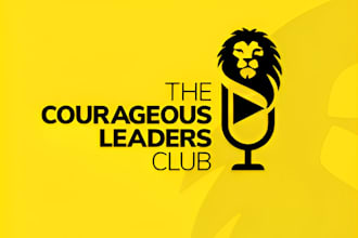 do creative podcast and music logo, podcast cover art and thumbnails design