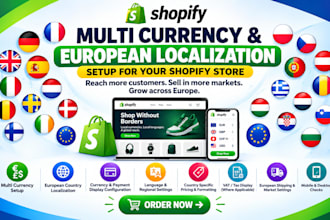 set up multi currency and european localization for your shopify store