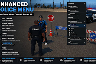 develop fivepd, lspdfr and nopixel inspired police rp server for fivem