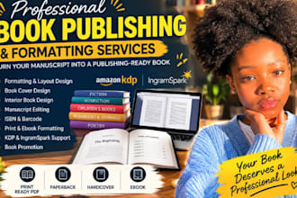 ingramspark book layout design, book formatting for amazon kdp, book formatting