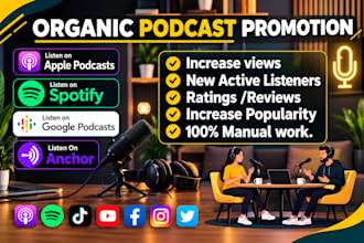 promote your podcast with marketing, promote spotify podcast for audience growth