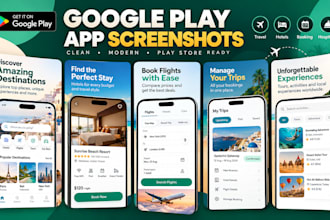 design google play store screenshots for your android app