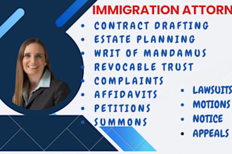 draft and review uscis writ of mandamus immigration document in 24 hours