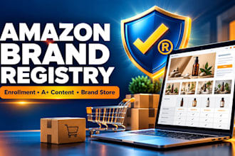 do amazon brand registry, a plus content and brand store
