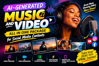 create original ai songs and professional ai music videos