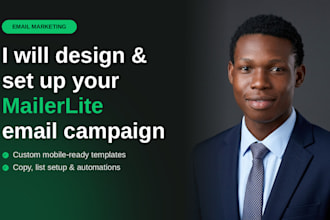 create mailerlite email campaign