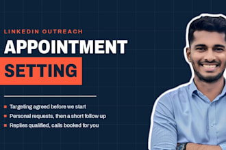 do appointment setting with linkedin outreach
