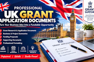 prepare your UK grant application documents