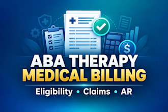 handle aba therapy billing claims follow up and ar management