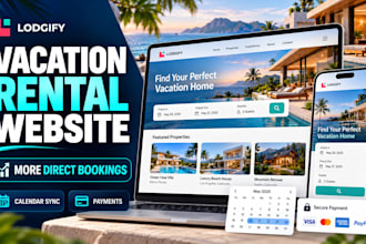 develop lodgify vacation rental website direct booking website short term rental