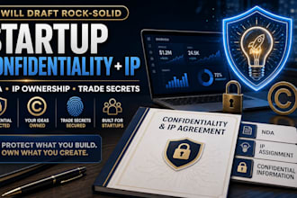 draft rock solid startup confidentiality and IP agreements