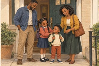 create a consistent cast for your childrens book