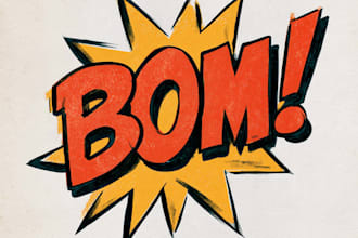 do comic book lettering