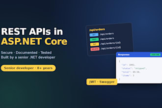 build a secure rest API in net core