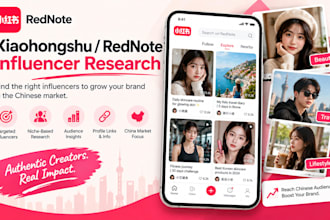 find xiaohongshu rednote influencers for influencer research and china marketing