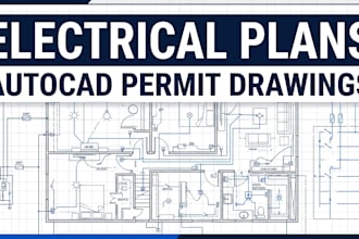 design electrical plans autocad electrical permit drawings
