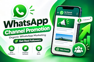 whatsapp channel promotion, organic whatsapp marketing get real followers no bot