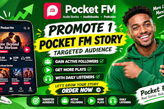 do pocket fm promotion increase listeners more engage with daily active users
