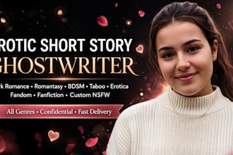 erotic ghostwriter custom nsfw stories in all genres