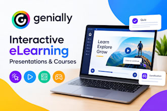 design genially interactive elearning presentations and courses