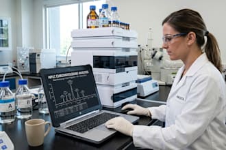 hplc chromatogram analysis and data processing