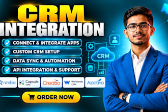 integrate your CRM nimble capsule CRM creatio workbooks CRM apptivo claritysoft