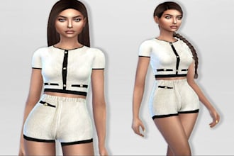 create vfx sims 4 characters realistic cc outfits unique builds