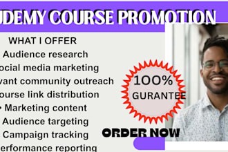 market your udemy course to increase visibility and traffic