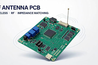 design rf antenna pcb, wireless pcb and impedance matching