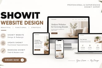 showit website, showit website redesign, showit template, showit customization