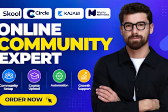 setup circle so community circle so online course circle so membership site