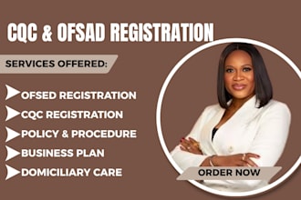 cqc registration, cqc complaint business plan, policies and procedure, ofsted
