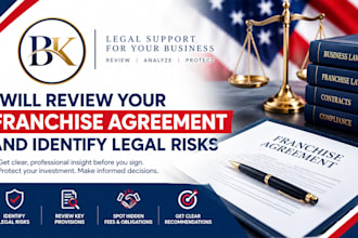 review franchise agreements, contracts and legal documents