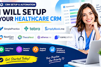 setup simplepractice tebra simplybook me nextgen office theranest athenaone CRM