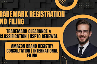do uspto and international trademark registration, trademark filing, and renewal