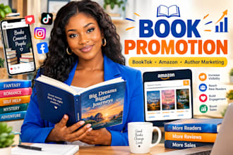 do booktok promotion, book marketing and amazon book promotion