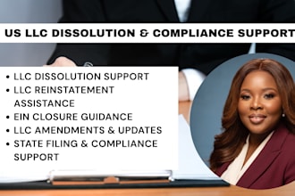 dissolve your US llc, close ein and handle llc reinstatement