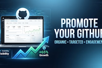 organically grow and promote your github repo for wider exposure