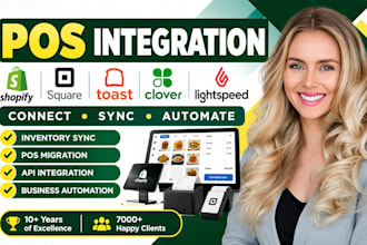 integrate shopify square toast clover and lightspeed pos