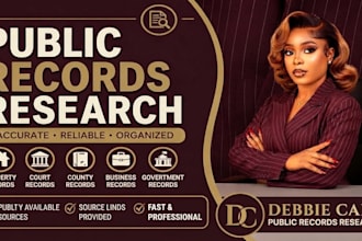 do public records creation with bot