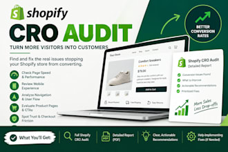 do shopify cro audit shopify audit conversion rate shopify cro audit