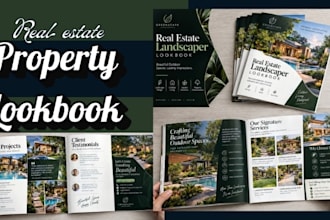 design real estate property brochure multifamily and off plan developer lookbook